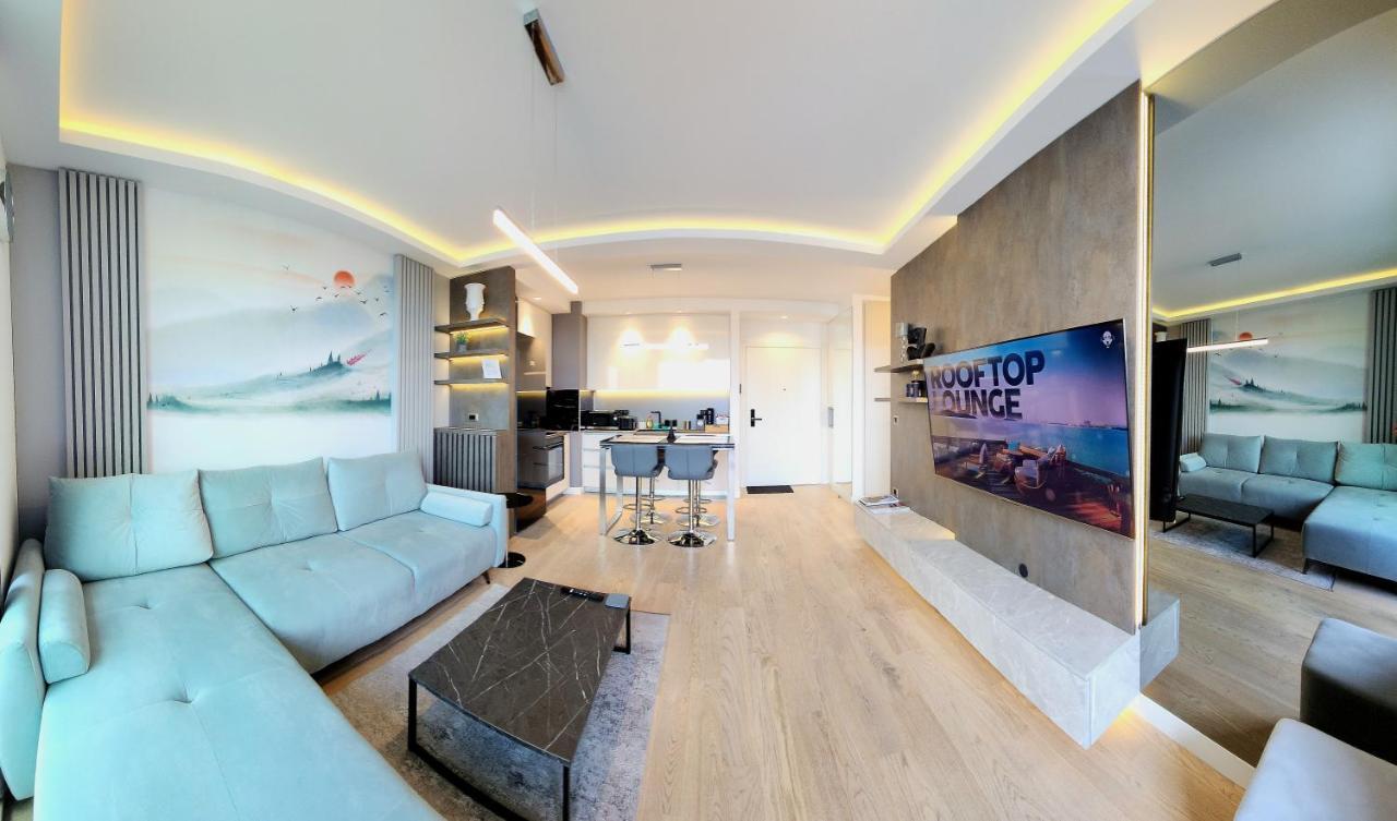 Belgrade Waterfront 16Th Fl Lux Apt. W/ City View 외부 사진