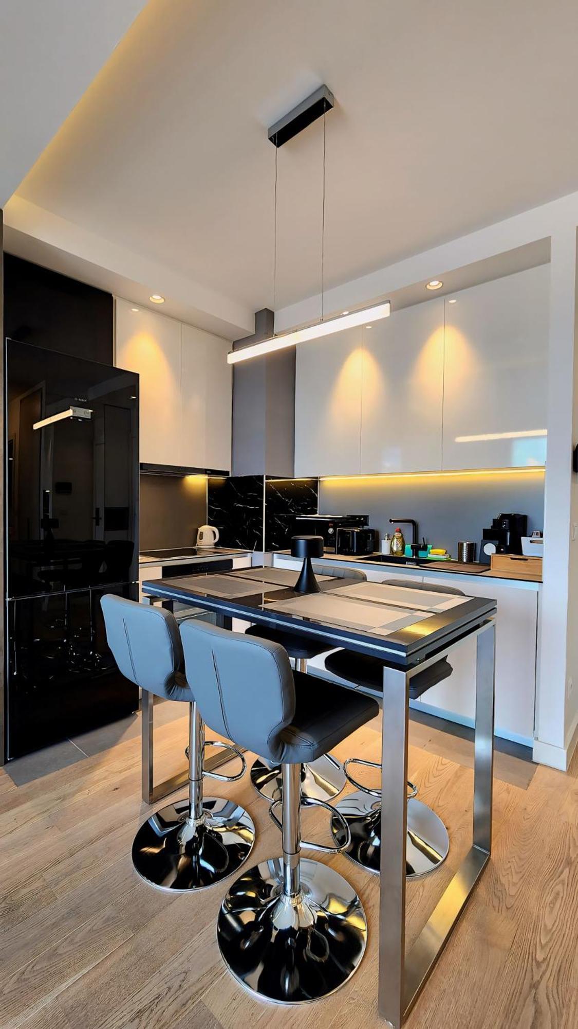 Belgrade Waterfront 16Th Fl Lux Apt. W/ City View 외부 사진