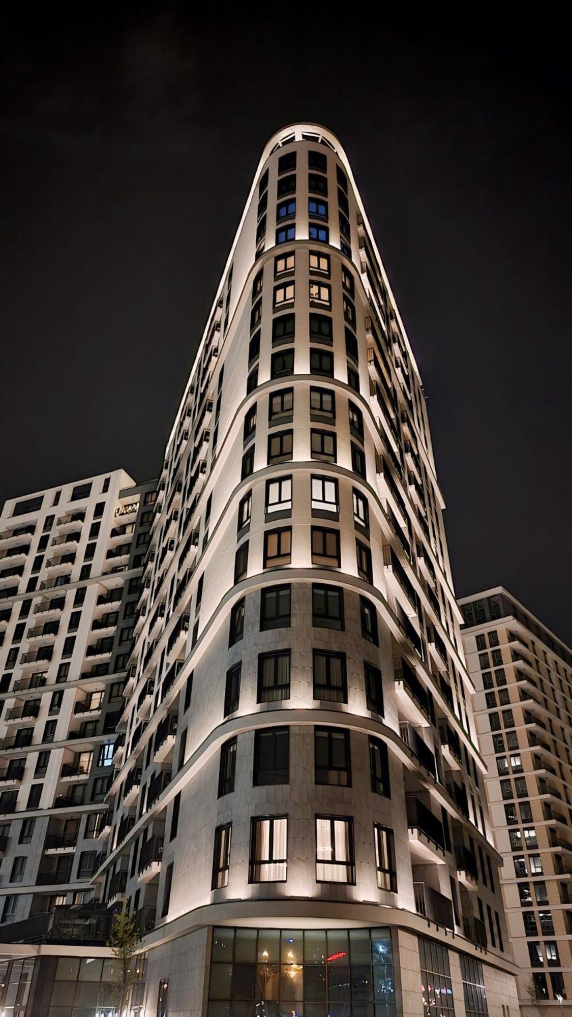 Belgrade Waterfront 16Th Fl Lux Apt. W/ City View 외부 사진